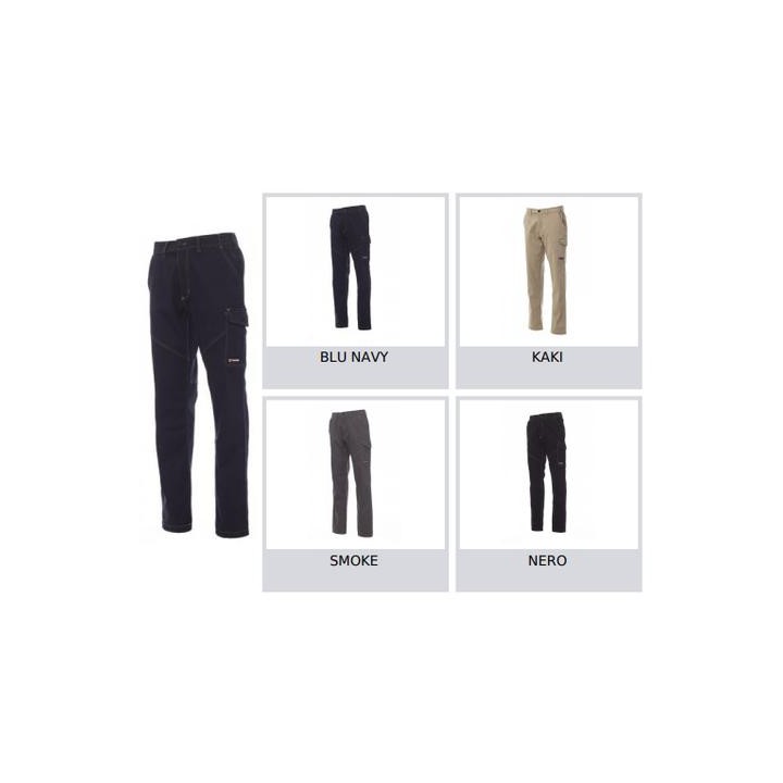 Pantalone WORKER STRETCH unisex, stretch, multistagione