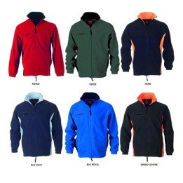 Pile ASPEN antipilling 280 gr/mq fullzip bicolore
