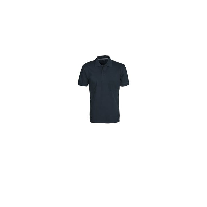 Polo PLUS manica corta 190 gr 100% cotone con taschino