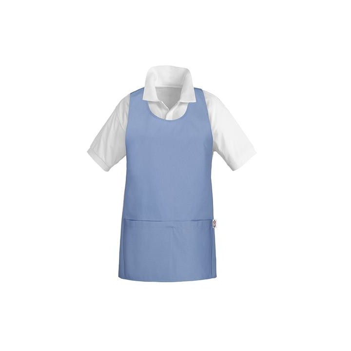 Poncho - 100% Cotton - Light blue