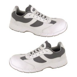 Scarpa TRANI S3 SRC in pelle e Polyester - White