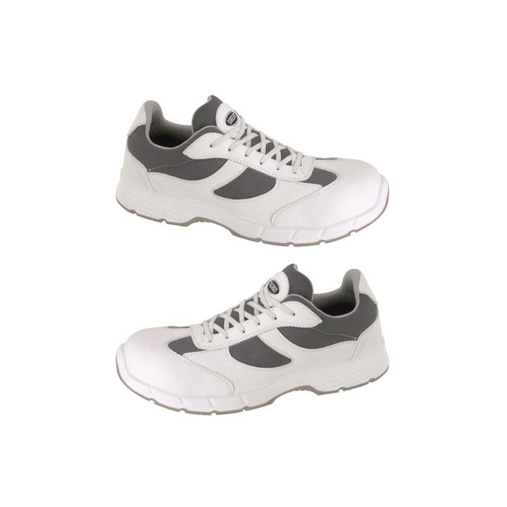 Scarpa TRANI S3 SRC in pelle e Polyester - White