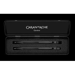 Set 849™ Stylo bille + porte-mine 0,7mm Black Code