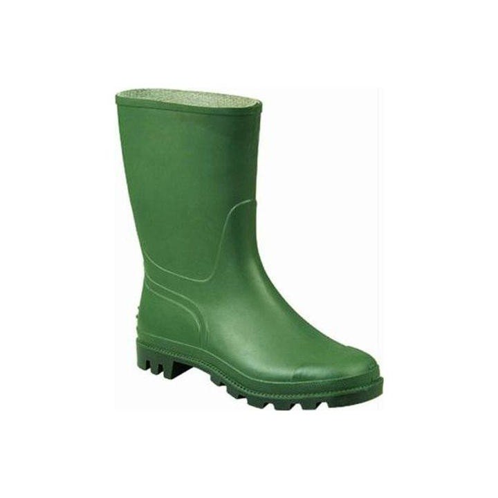 Stivale ginocchio in PVC con fodera in cotone internamente
