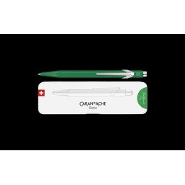 Stylo bille 849™ Colormat-X Vert avec étui slimpack