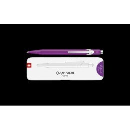 Stylo bille 849™ Colormat-X Violet avec étui slimpack