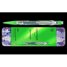 Stylo bille 849™ Germanier Vert fluo avec étui métal