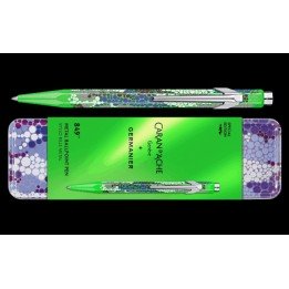 Stylo bille 849™ Germanier Vert fluo avec étui métal