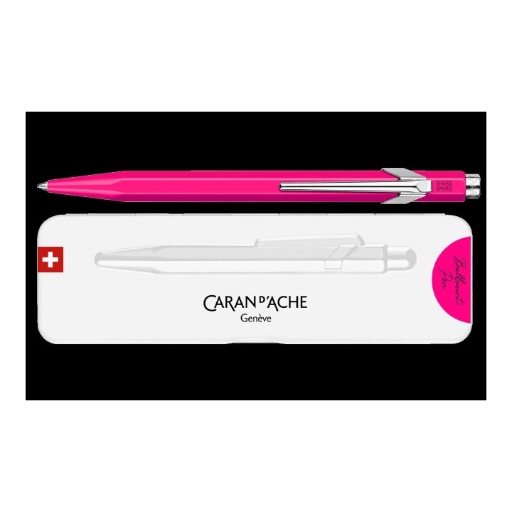 Stylo bille 849™ Rose fluo avec étui slimpack