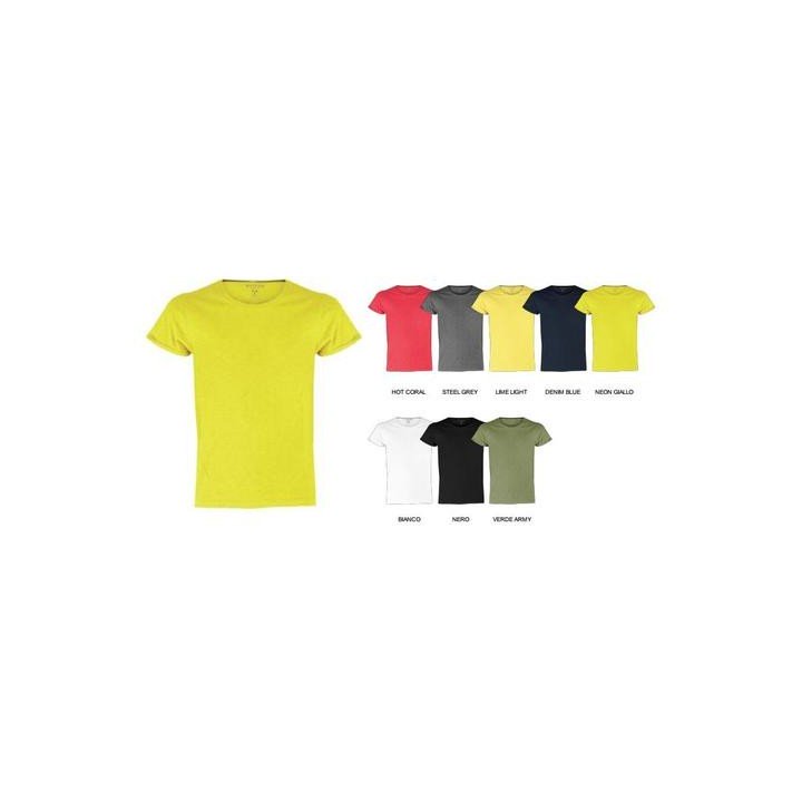 T-Shirt DISCOVERY manica corta con girocollo leggermente ampio