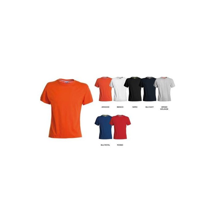 T-Shirt SAND donna 100% cotone Jersey pettinato manica corta 125 gr/mq