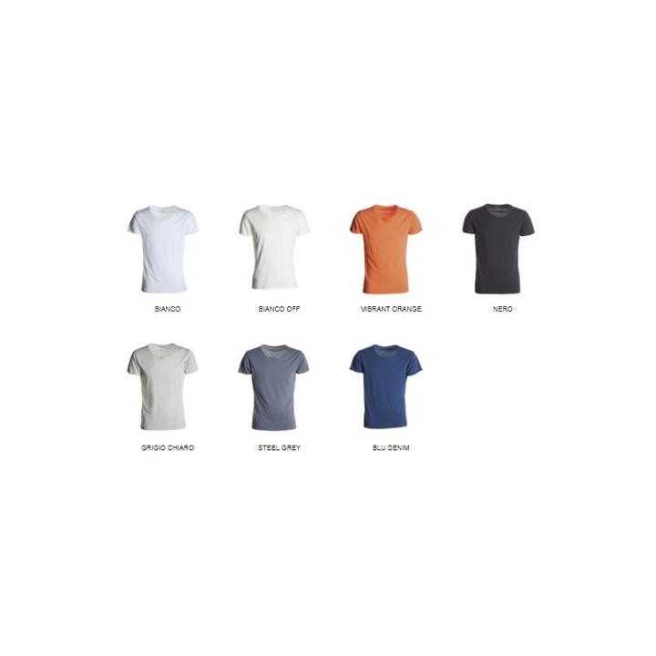 T-Shirt SOUND manica corta con girocollo leggermente ampio