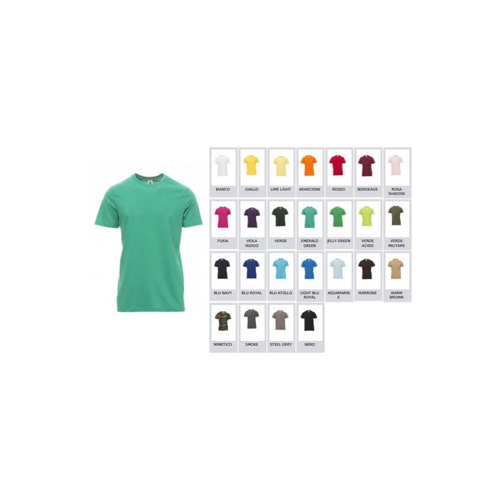 T-Shirt SUNSET girocollo manica corta