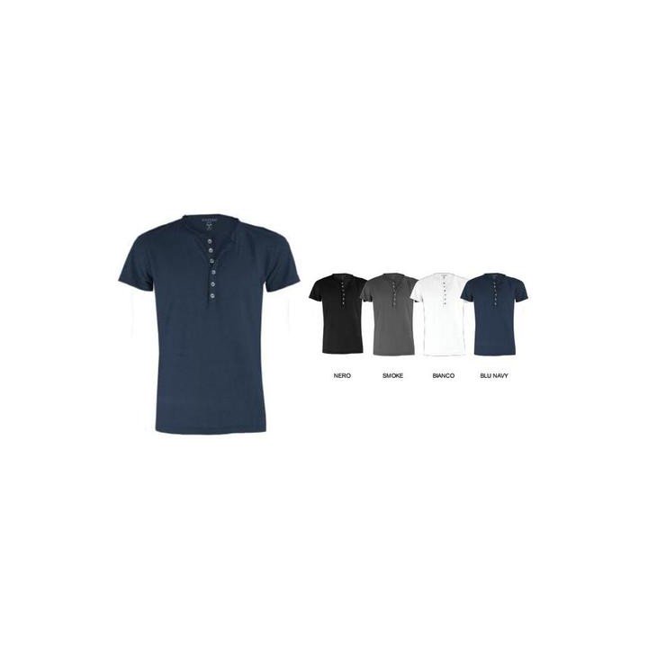 T-Shirt UNLIMITED 100% cotone pettinato Slubby jersey effetto fiammato