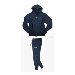 Tuta Chronos in 100% cotone italiano felpato