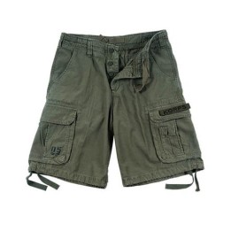Bermuda AirBorne KORPS in 100% cotone Stonewash