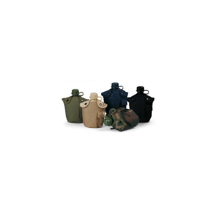 Borraccia in plastica da LT 1 rivestita in nylon