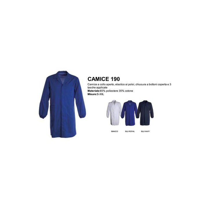 Camice CAM190 a collo aperto