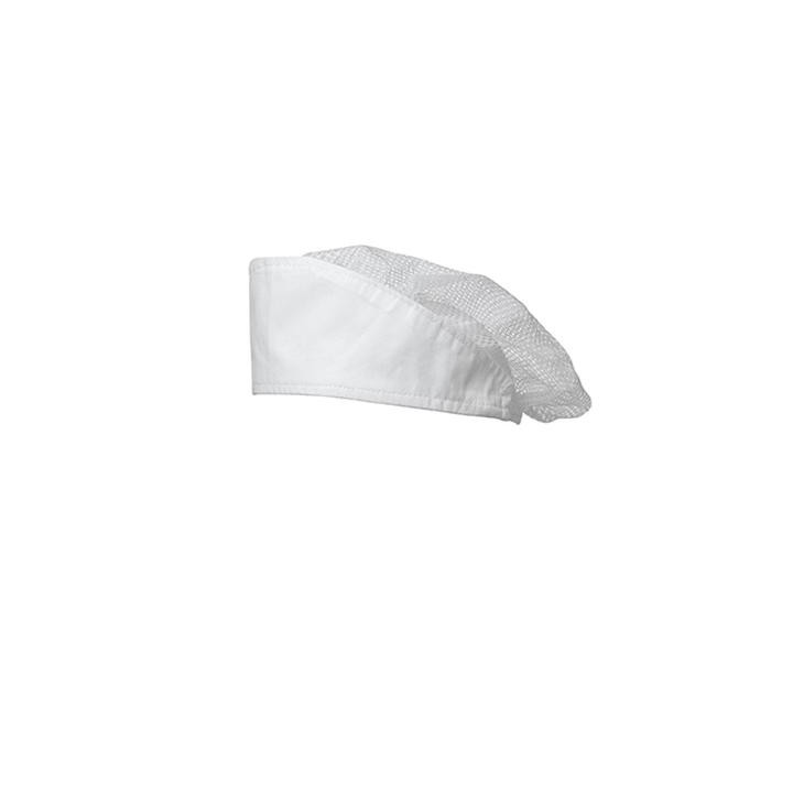 Cappello Cuff with mesh - 100% Polyester - White