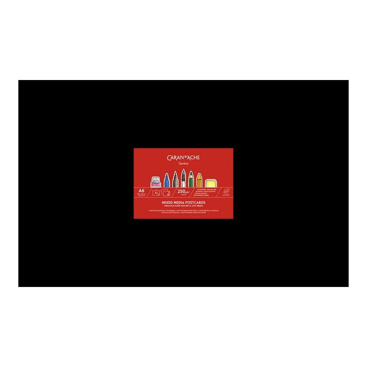 Cartes postales multi techniques A6