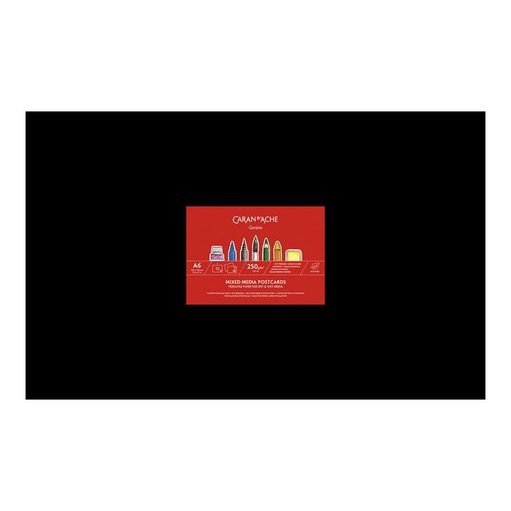 Cartes postales multi techniques A6