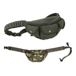 Cartucciera con celle elastiche e marsupio