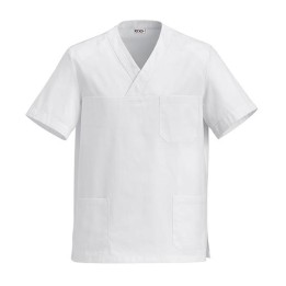 Casacca unisex Leonardo - 100% Cotton - White