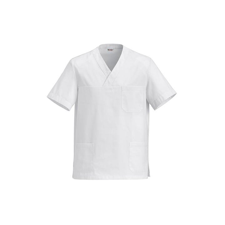 Casacca unisex Leonardo - 100% Cotton - White