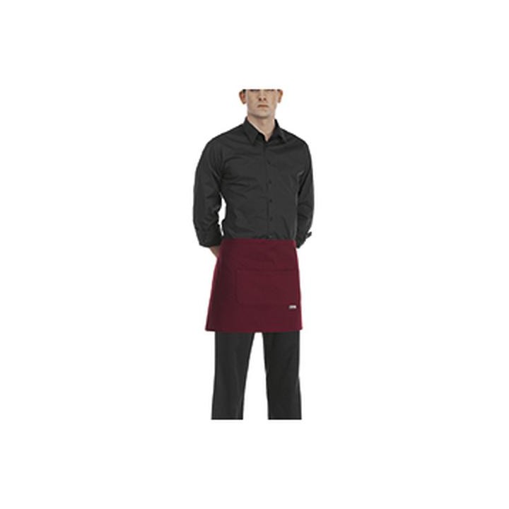 Falda Barman - 65% Polyester - 35% Cotton - Bordeaux