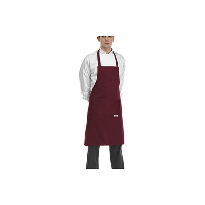 Falda Bip Apron - 65% Polyester - 35% Cotton - Bordeaux