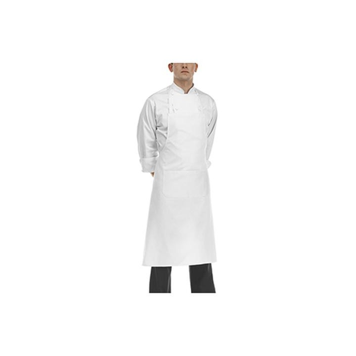 Falda Bip Apron - 80% Polyester - 20% Cotton - White