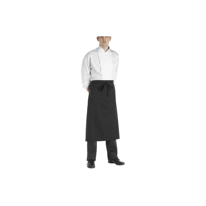Falda Francese - 80% Polyester - 20% Cotton - Black