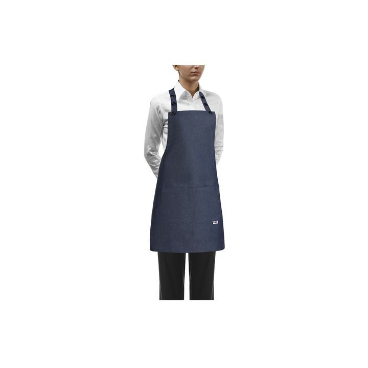 Falda Short Bip Apron - 60% Cotton - 40% Polyester - Jeans