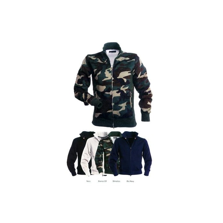 Felpa CLASS full zip misto cotone