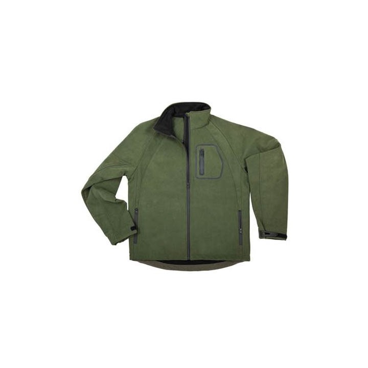 Giacca Soft Shell 3 strati esterno nylon spalmatura interna in TPU e micropile