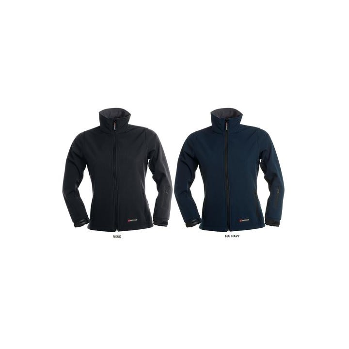 Giacca SUNNY ergonomica da donna, zip lunga SBS nastrata