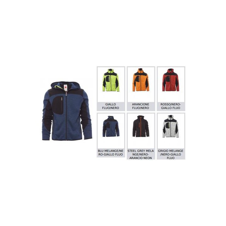Giacca TRIP SoftShell ergonomica uomo con zip lunga SBS