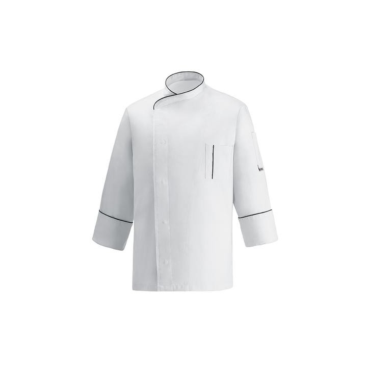 Giacca unisex Cesare - 100% Microfiber - White