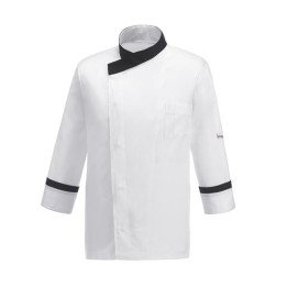 Giacca unisex Diagonal - 65% Polyester - 35% Cotton - White