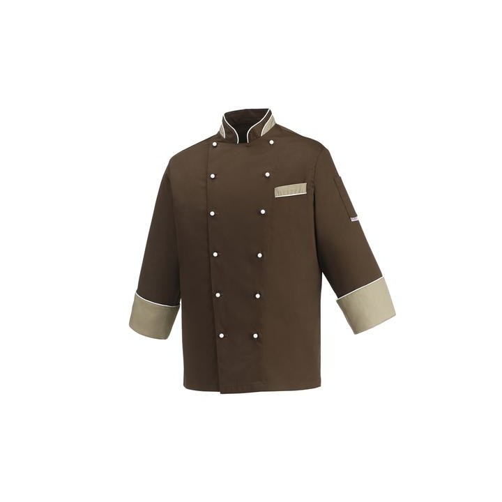 Giacca unisex Heat - 65% Polyester - 35% Cotton - Brown