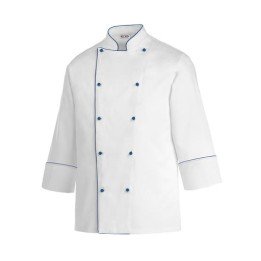 Giacca unisex Piping - 100% Cotton - Royal Piping