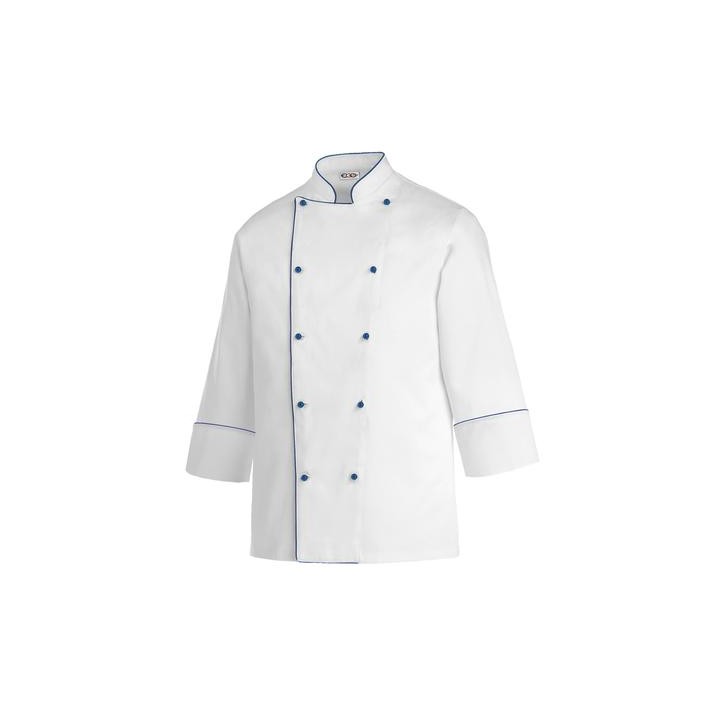 Giacca unisex Piping - 100% Cotton - Royal Piping