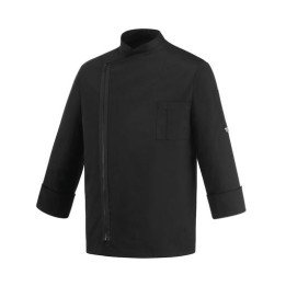 Giacca unisex Zip - 100% Microfiber - Black