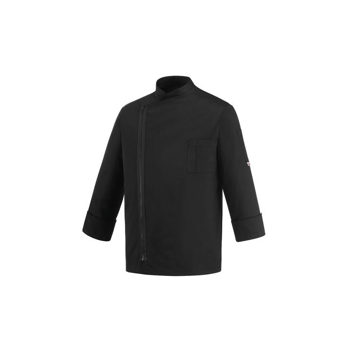 Giacca unisex Zip - 100% Microfiber - Black