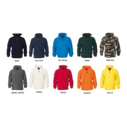 Maglia DOLOMITI pile antipilling 280 gr/mq con zip e varie tasche con zip