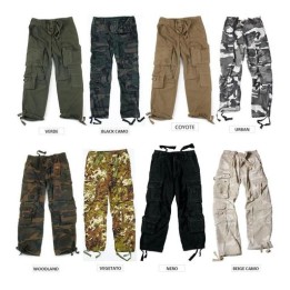 Pantalone Airborne cotone stone washed